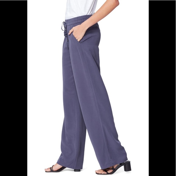 Paige Solynne Tie Waist Pant Color: Periscope - Picture 13 of 16